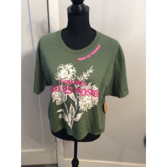 Todo Es Posible Tree Hugger Nation Tee Shirt New Large L - Picture 1 of 5